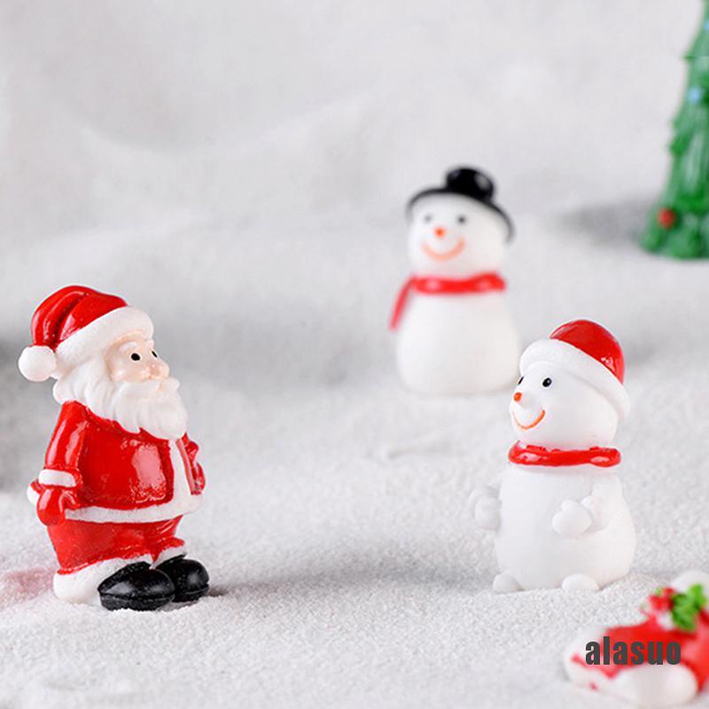 Mô Hình Cây Thông / Người Tuyết / Ông Già Noel mini Trang Trí Giáng Sinh