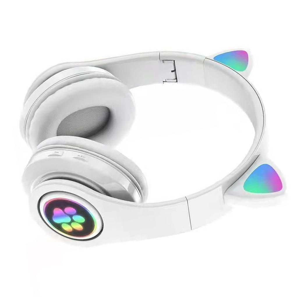 Tai Nghe Chụp Tai Không Dây Phát Sáng Đa Năng Kích Thước Nhỏ Gọn Dùng Làm Quà Tặng Sinh Nhật