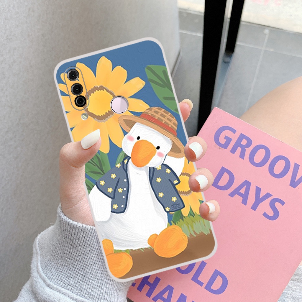Ốp lưng Vsmart Joy 3 chú vịt đáng yêu, lucky duck, ốp cặp đôi dễ thương