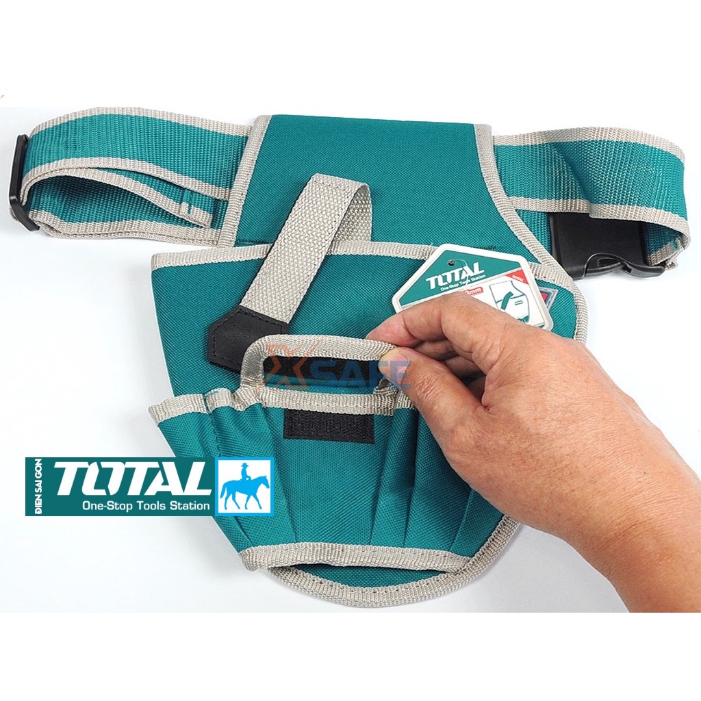 Túi đựng đồ nghề túi dụng cụ đeo bên hông 290x190mm Total THT16P3011