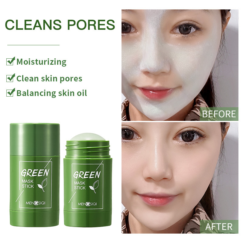 （Green Tea+Eggplant）Solid Mask Two-Optional 40g