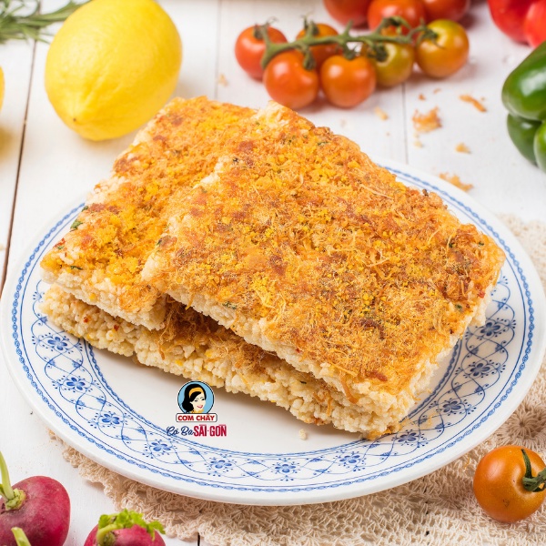 CƠM CHÁY CHÀ BÔNG TRỨNG MUỐI CÔ BA SÀI GÒN 250GR