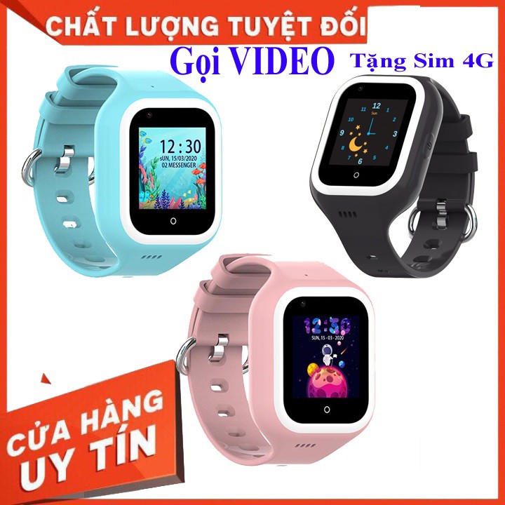 Đồng Hồ Định Vị Wonlex Kt21 Goi Video có Rung Chống nước Tặng Củ Sạc