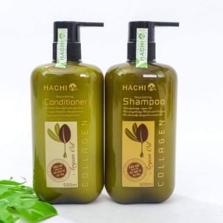 Cặp dầu gội đầu Hachi