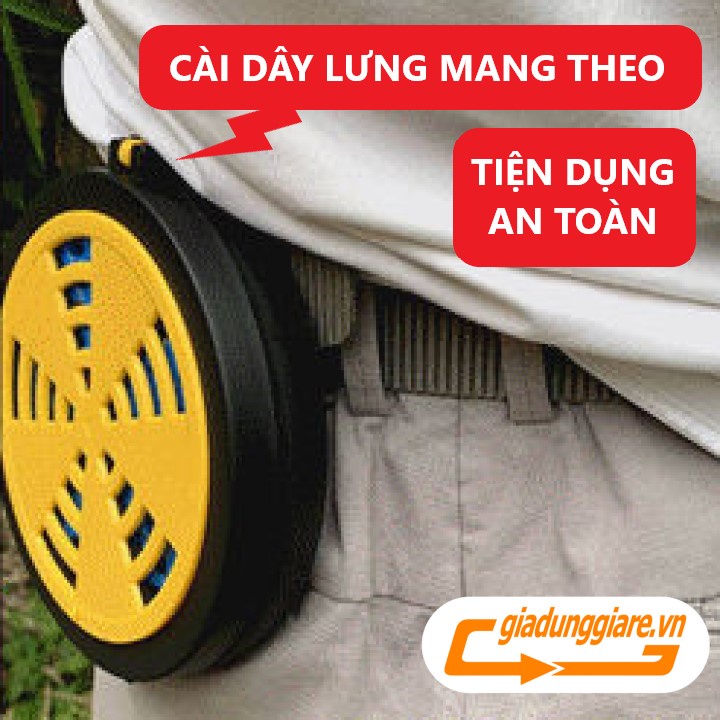 Hộp đốt nhang muỗi BỌC NHỰA chống nóng an toàn khay đựng hương muỗi có kèm sẵn móc treo kẹp dây lưng mang theo tiện lợi