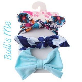SET 3 TURBAN BÉ GÁI