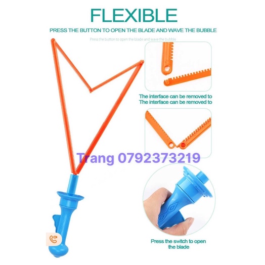 Gậy bong bóng xà phòng chữ A , thổi bong bóng xà phòng khổng lồ