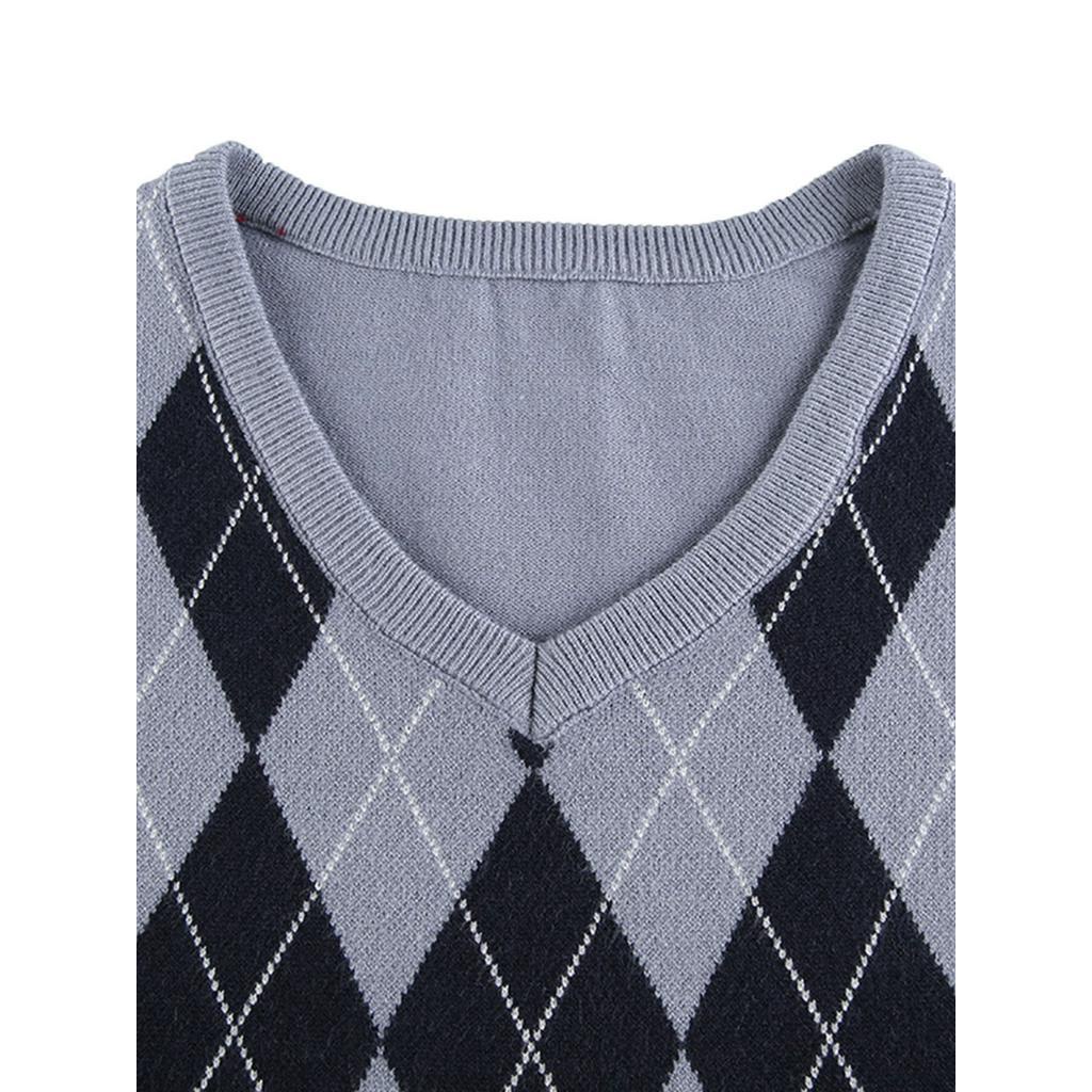 Áo Len Dài Tay Cổ Chữ V Thời Trang Dành Cho Nữ