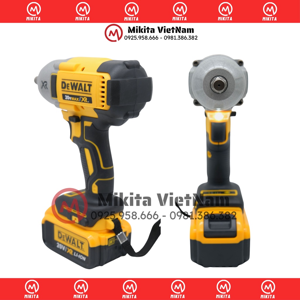 Máy siết bulong Dewalt DCF899 lực siết lớn 880Nm - Mới nhất