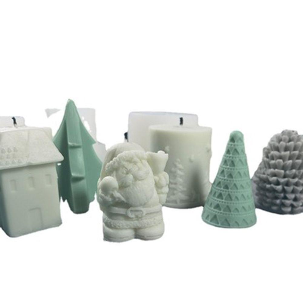 Khuôn Silicone Tạo Hình Làm Trang Sức Hình Giáng Sinh 3D DIY