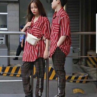 Áo sơmi kẻ Hot 2018
