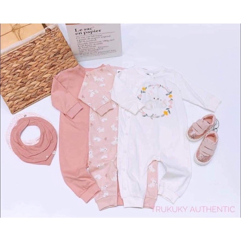 Bộ ngủ HM chất cotton organic