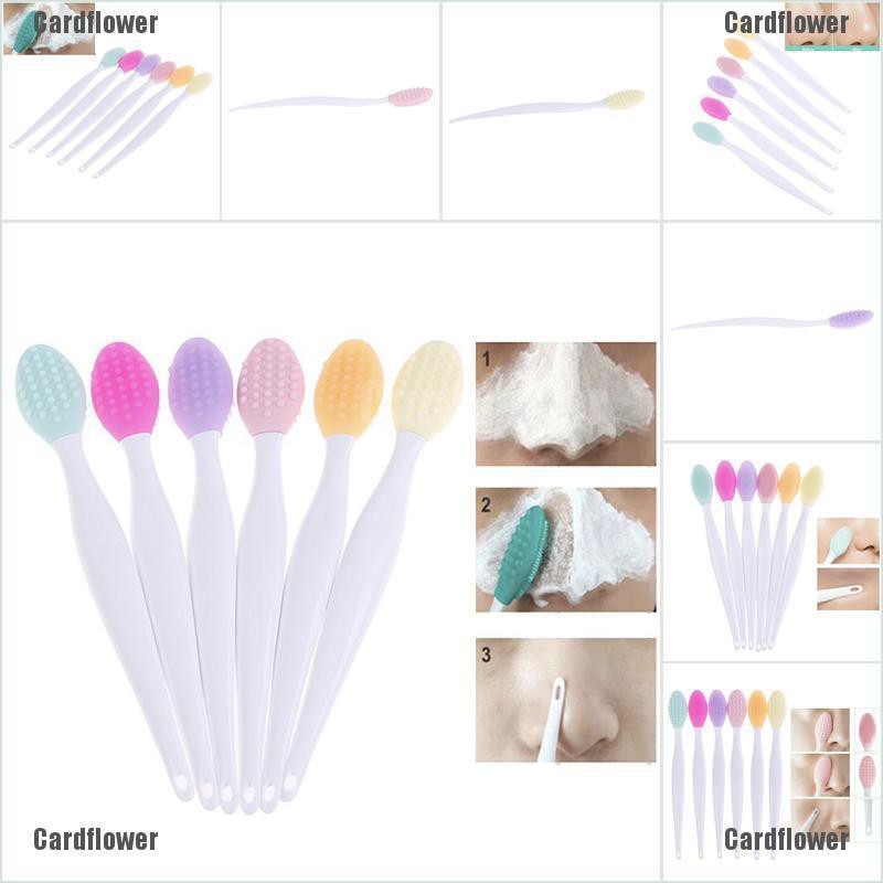 Bàn Chải silicone Làm Sạch Da Chết / Mụn Đầu Đen / Lỗ Chân Lông