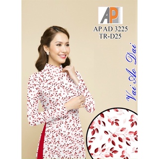 Sét vải áo dài hoa nhí