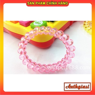 Chun buộc tóc xoắn dễ thương không đau tóc