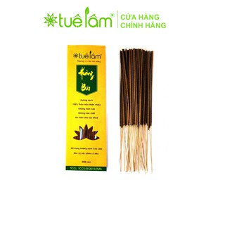 Hương bài Tuệ Lâm hộp 200 nén 30 cm tăm mộc , nhang sạch có kết quả kiểm định