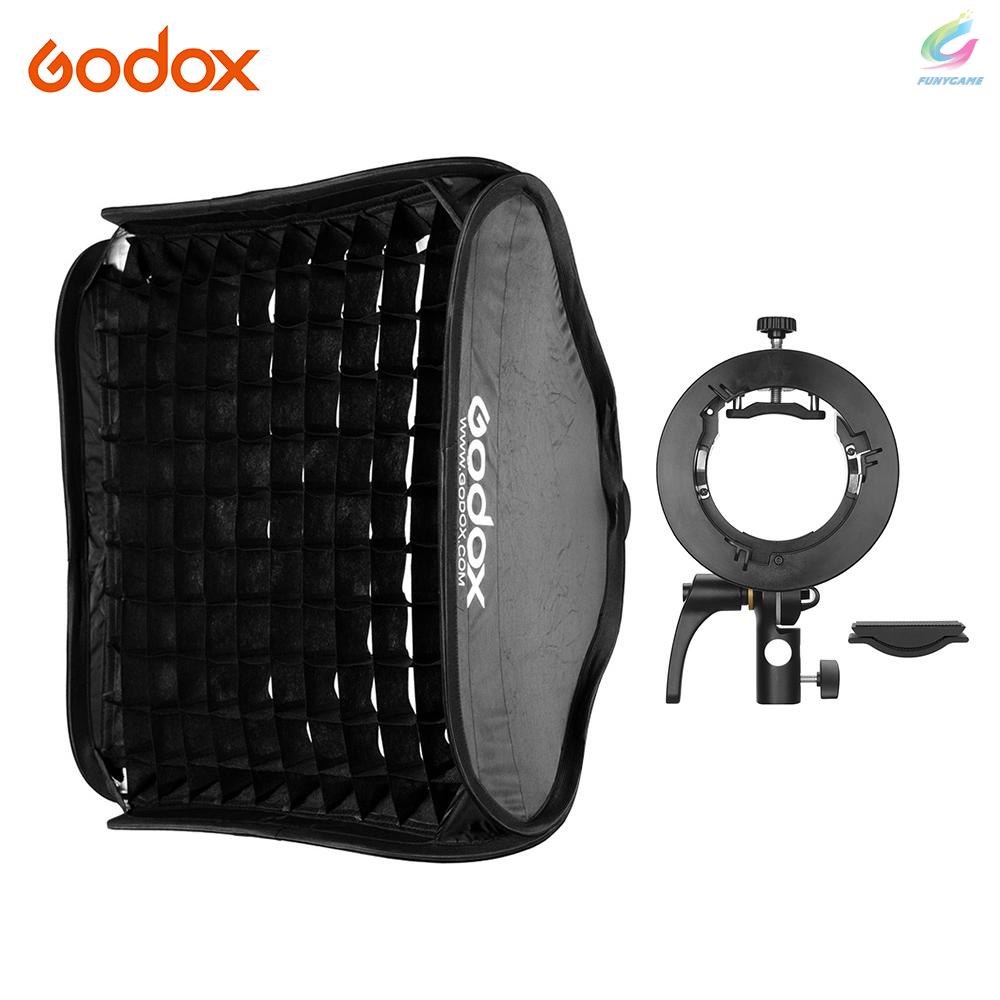 Mới Hộp Tản Sáng Godox 60x60cm / 24x24inch Với Giá Đỡ S2 Và Túi Đựng Tt350 / V8Pro Ad200Pro / V1 Series / Tt350 / V8Pro