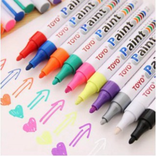 [G03] Bút Sơn Toyo Paint Marker SA101 (Bút Repaint) - Bút Vẽ Giày, Lốp Xe,.. S024