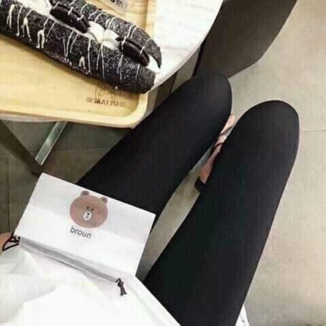 Quần legging popular túi gấu xinh