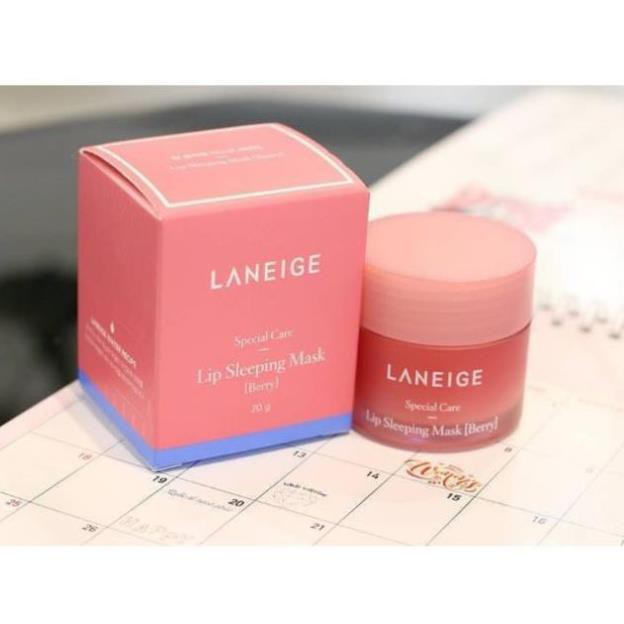 ✅ (HÀNG CHUẨN AUTHENTIC) Mặt nạ ngủ môi Laneige Lip Sleeping Mask Berry 20g