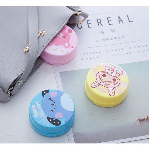 Ly cốc nhựa gấp gọn, ly uống nước xếp gọn cho bé đến trường hình hoạt hình màu xanh, hồng, vàng