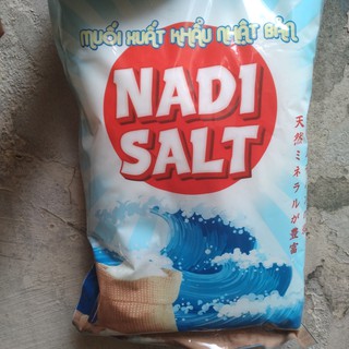 Muối xuất khẩu Nhật Bản NADI SALT 1kg date 08/2023