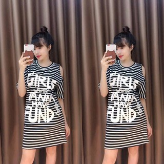 Đầm thun mặc nhà dễ thương