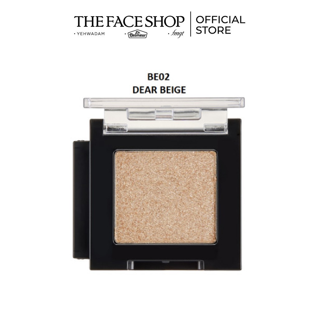 [Mã COSTFST1 -8% đơn 250K] Màu Mắt Nhũ Kim Tuyến THEFACESHOP Mono Cube Eyeshadow RD01 (Glitter) 2g(HSD 9/2022)