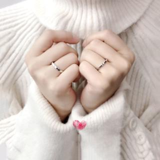 Bộ 2 nhẫn đôi khắc hoạ tiết độc đáo