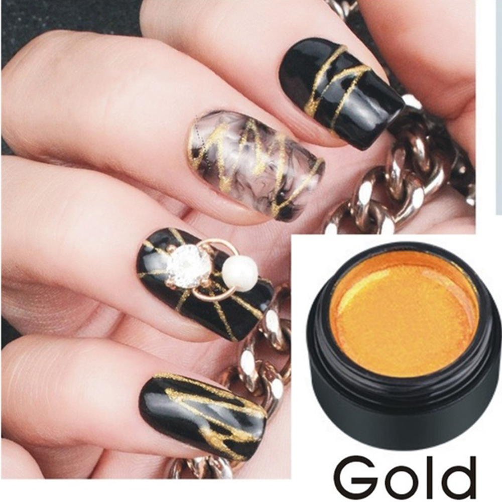 (Hàng Mới Về) Gel Sơn Móng Tay 8ml Nhanh Khô 6 Màu Tùy Chọn