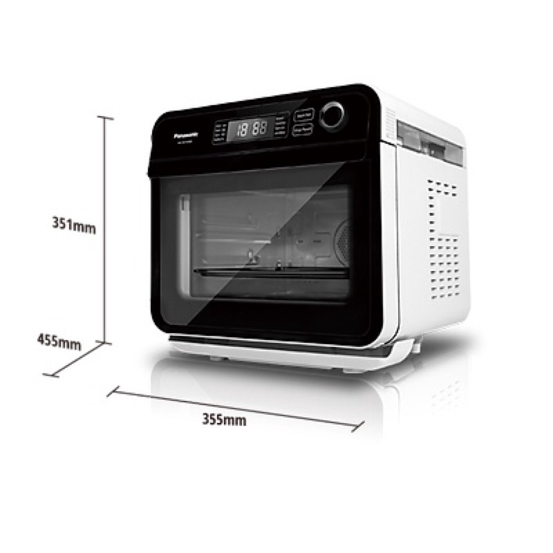 Lò Hấp Nướng Đối Lưu Panasonic NU-SC100WYUE - 15L - Hàng chính hãng