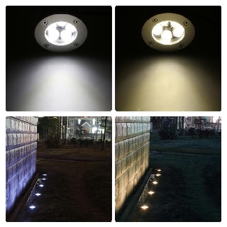 Đèn LED âm đất âm sàn 5w SILAMP chống nước chiếu sáng ngoài trời