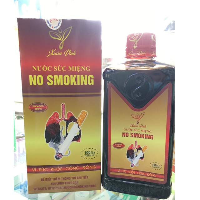 Nước súc miệng NO SMOKING