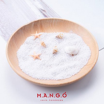 Cát tọa hiệu ứng biển dùng trang trí resin