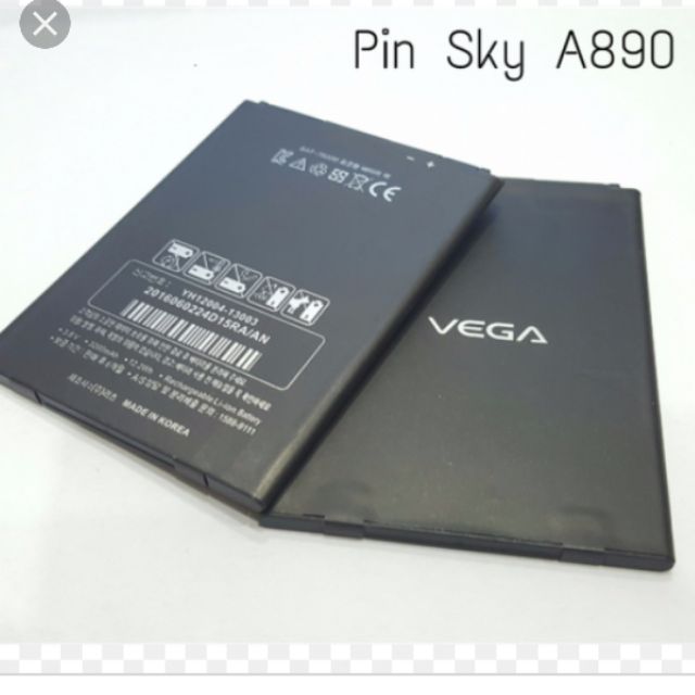 Pin sky A890 BAT - 7800M xịn bảo hành 6 tháng