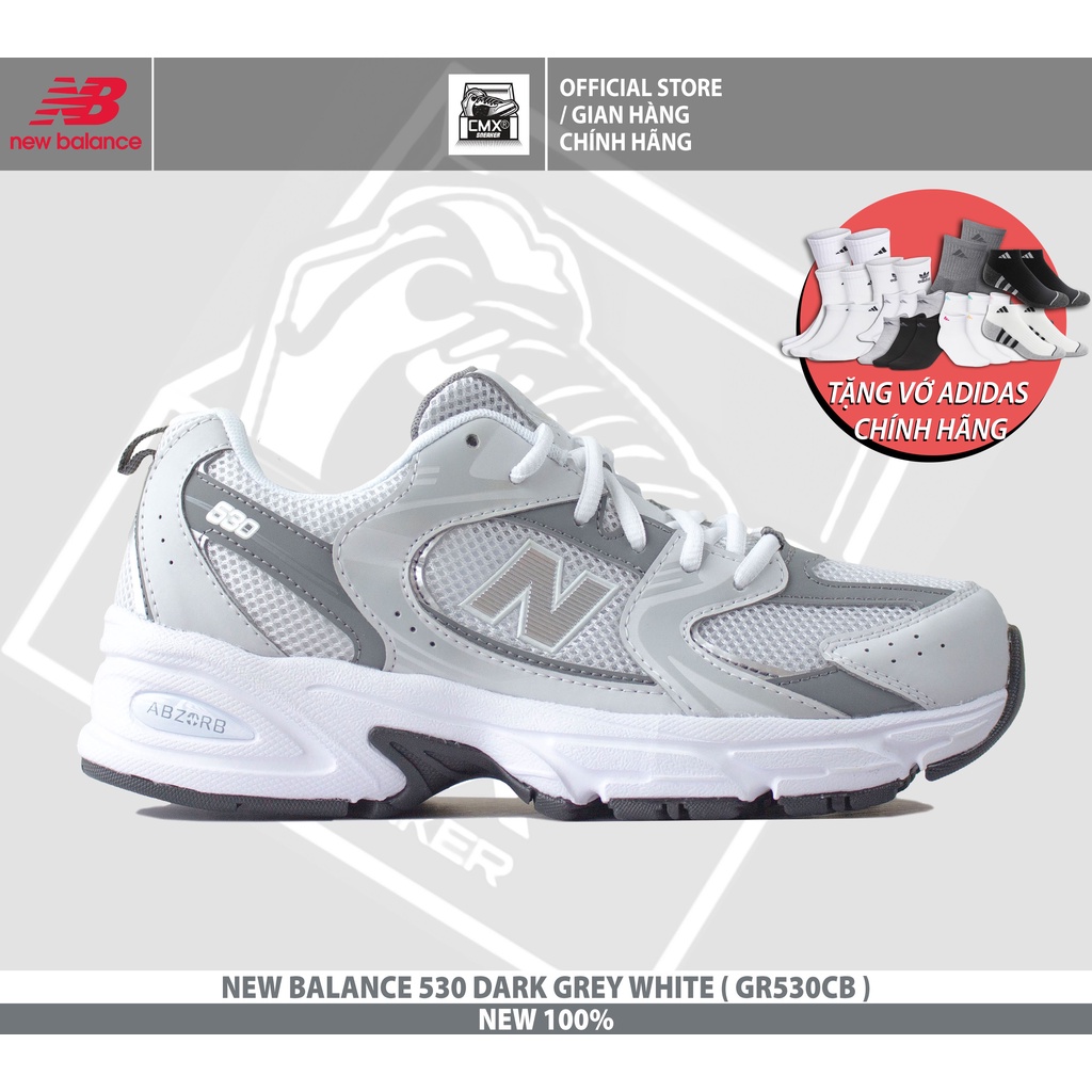 Giày New Balance 530 DARK GRAY SILVER ( GR530CB ) - AUTHENTIC 100%
