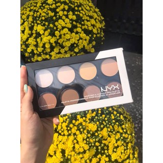 ☘️BẢNG TẠO KHỐI NYX HIGHLIGHT & CONTOUR PRO PALETTE☘