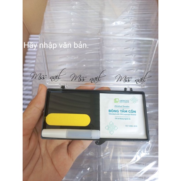 Combo hộp đựng nail box,combo 5 món