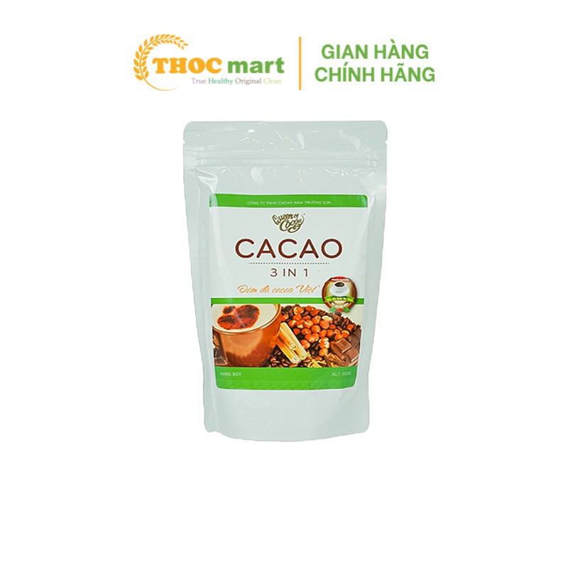 Bột  CACAO 3 in 1 Nam Trường Sơn đặc sắc Đắk Lắk