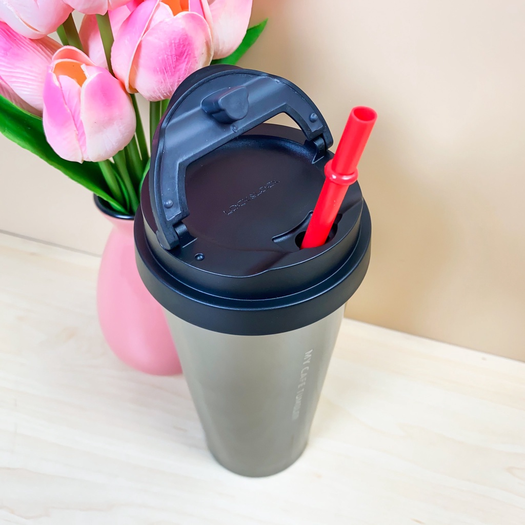 [LOCK &amp; LOCK] LY GIỮ NHIỆT LOCK&amp;LOCK CLIP TUMBLER 540ML LHC4151 - Bình giữ nhiệt nóng lạnh