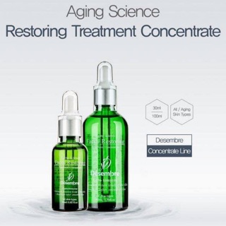 Tinh chất cô đặc trẻ hoá Désembre Aging Science 30ml/100ml