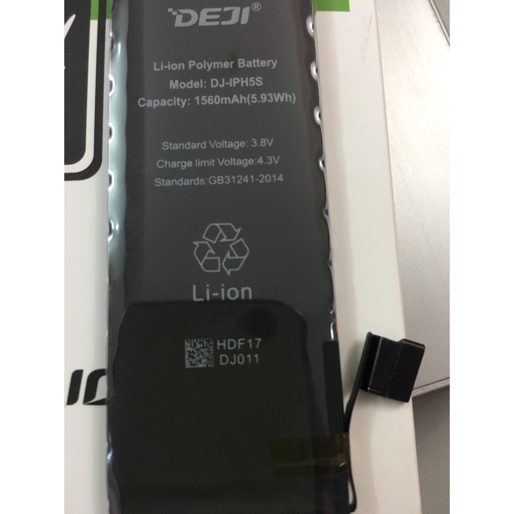 Pin IPDeji từ 5G,5S,6G,6P,6S,6SP,7G,7P,8G,8P,X-chất lượng cao