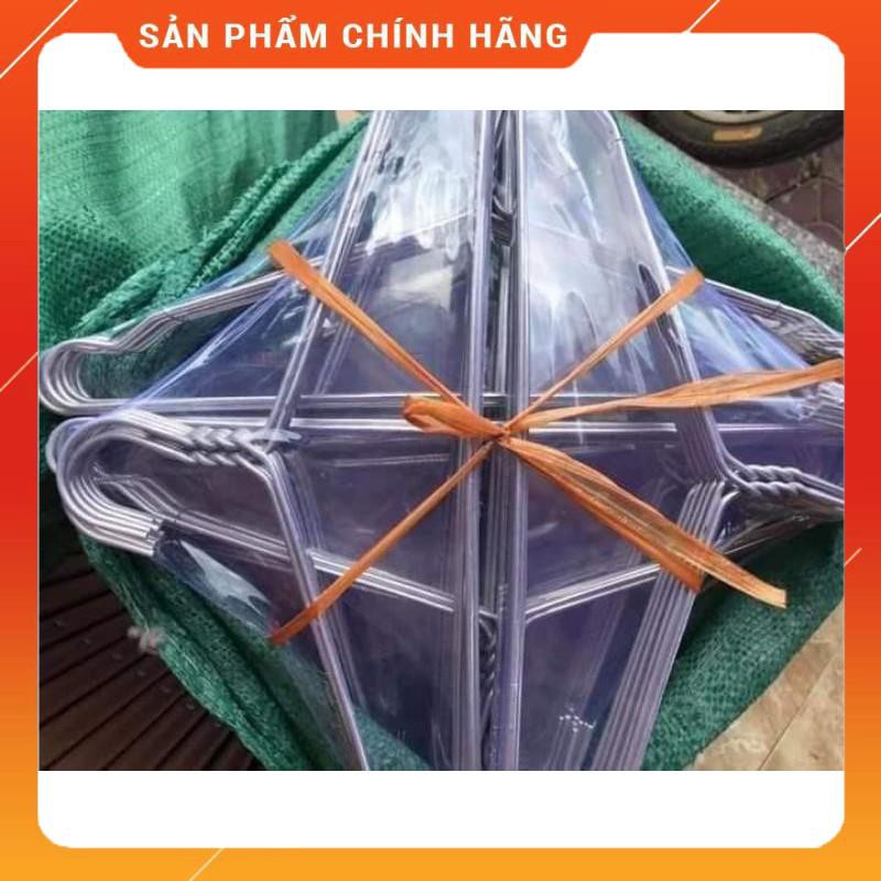 [HÀNG SIÊU TỐT] Vỉ 10 chiếc móc nhôm 40cm người lớn định lượng 300g/10c