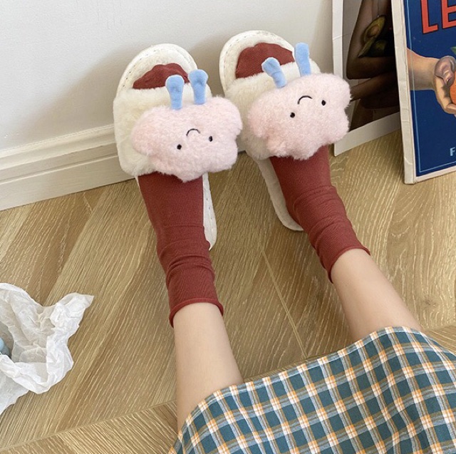Dép bông đám mây ☁️