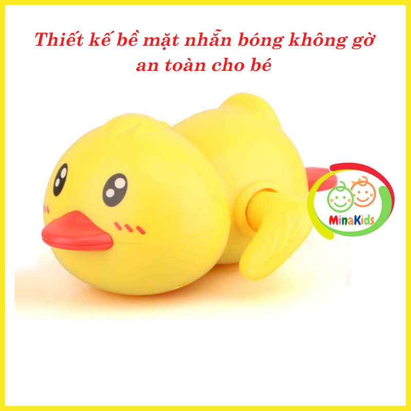 Vịt Bơi Vặn Cót Thả Bồn Ngộ Nghĩnh Cho Bé Yêu