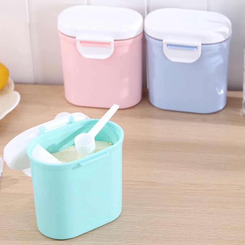 Hộp Đựng Sữa Bột Em Bé Có Nắp Đậy Tiện Lợi Dành Cho Bé -1 JP1