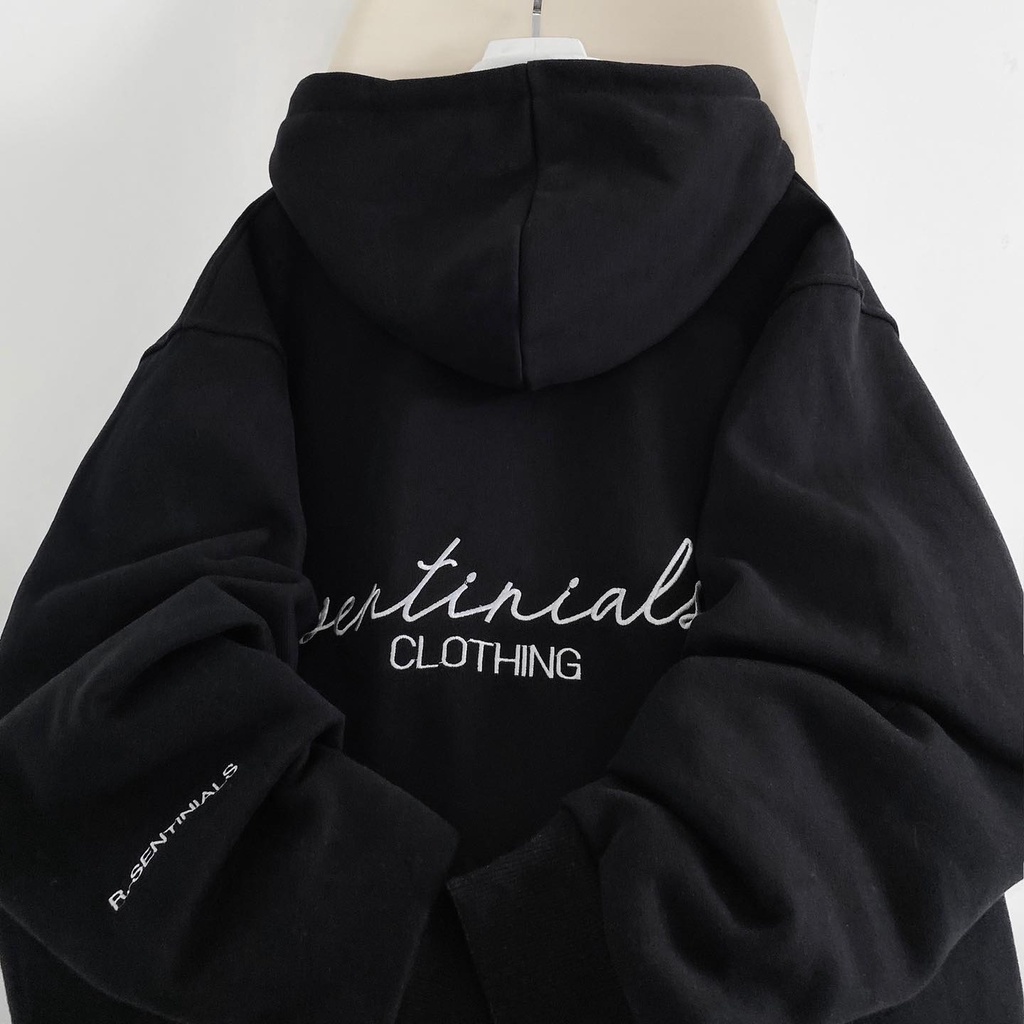 Áo khoác tay dài hoodie chữ sentinal | BigBuy360 - bigbuy360.vn