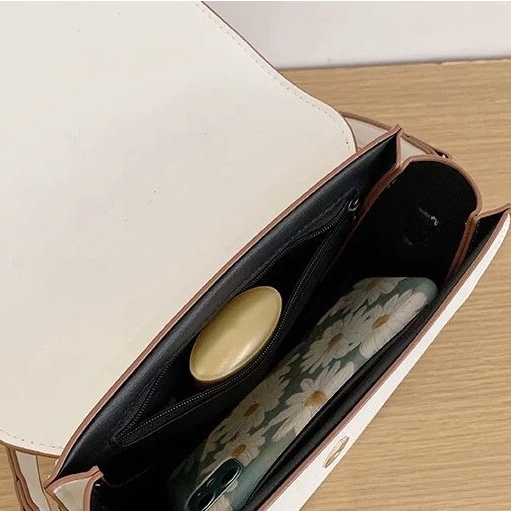 Túi xách nữ đeo chéo đeo vai, Túi xách trăng khuyết hình yên ngựa - JULIE 106