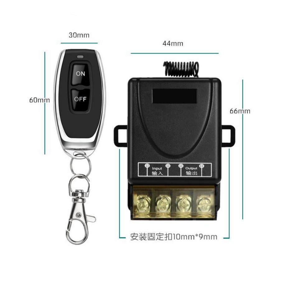 Công tắc điều khiển từ xa Rf 1000m/ 3000w/30A/220V,bật tắt thiết bị điện từ xa