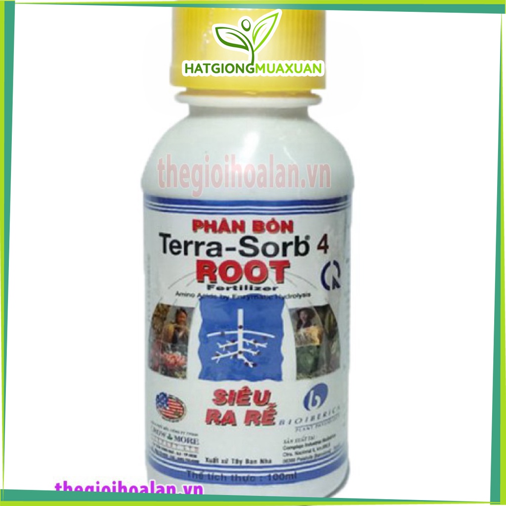 [SIEURE] Phân bón lá NPK Terra- Sorb 4 hàng đẹp, phân phối chuyên nghiệp.